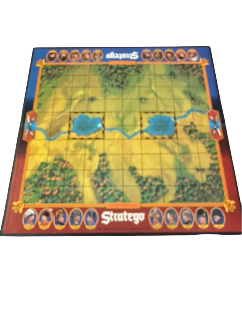 Stratego Game Board 1986 Milton Bradley
